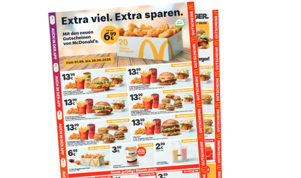 Mc Donalds Gutscheine