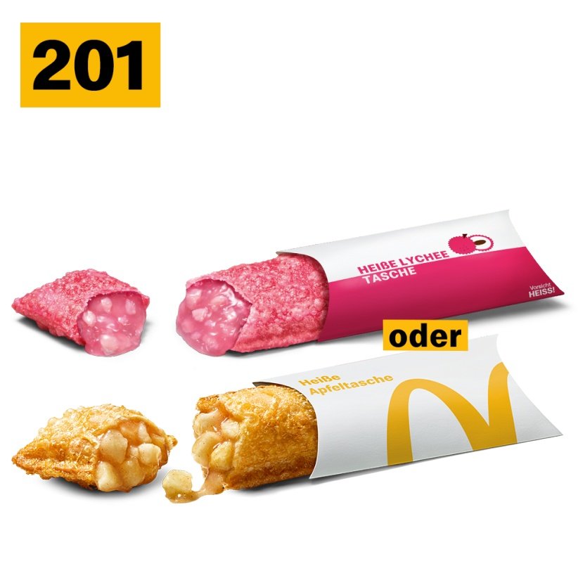 1 Heiße Tasche nach Wahl